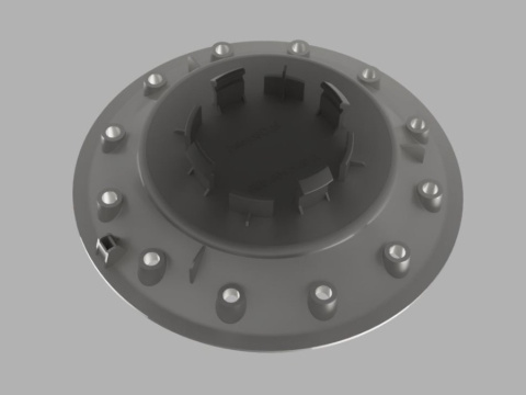 6E0 601 149A - Dekielek felg VW 145mm średnicy